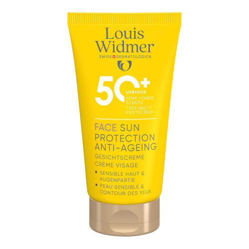 Widmer Face Sun Protection Anti-Age UV 50+ leicht parfümiert