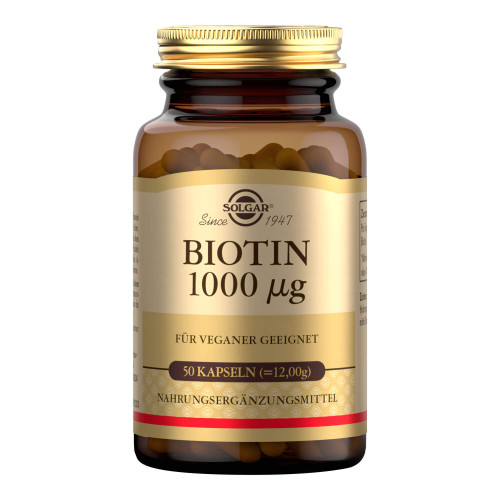 Solgar Biotin 1000 µg Kapseln