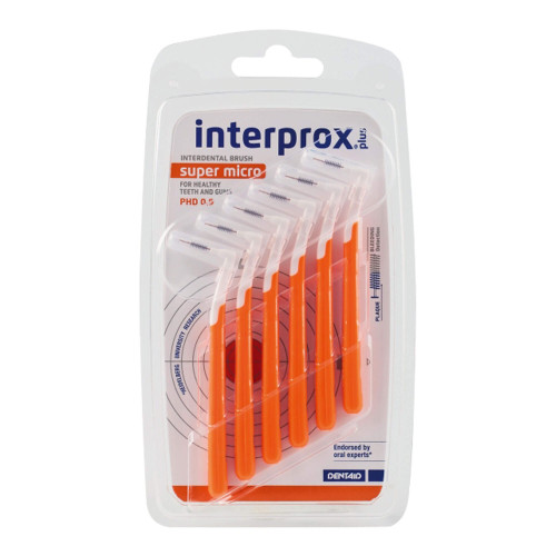 Interprox plus super micro Interdentalbürsten PHD 0,9 orange