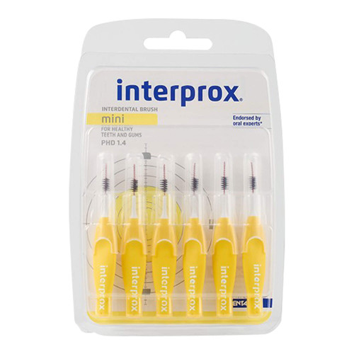 Interprox mini Interdentalbürsten PHD 1,4 gelb