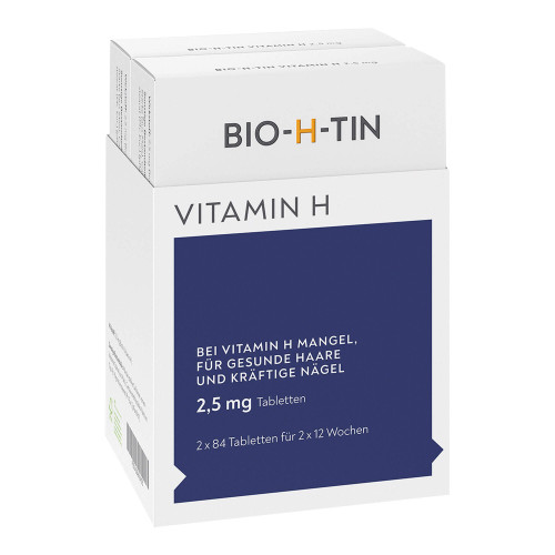 Bio-H-Tin Vitamin H 2,5 mg für 2x12 Wochen Tabletten