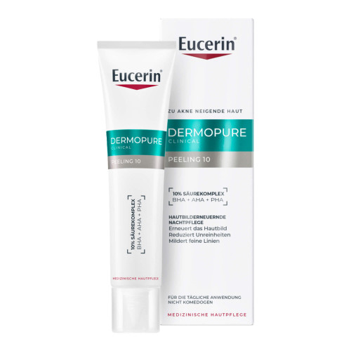 Eucerin DermoPure Clinical Peeling 10 Nachtpflege