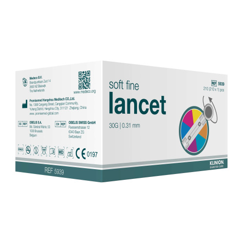 Klinion Soft Fine Colour Lanzetten 30 G