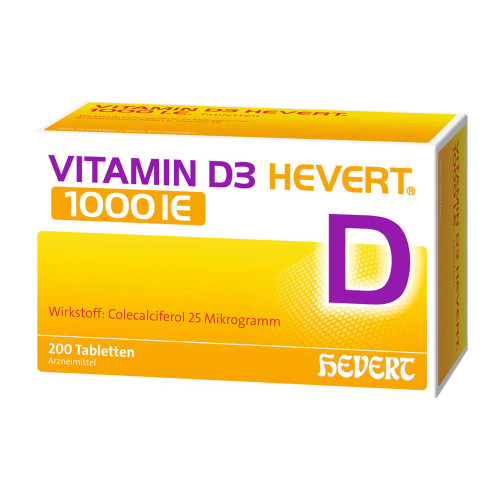 Vitamin D3 Hevert 1.000 I.E. Tabletten
