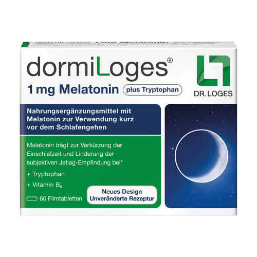 DormiLoges Melatonin plus Tryptophan Filmtabletten