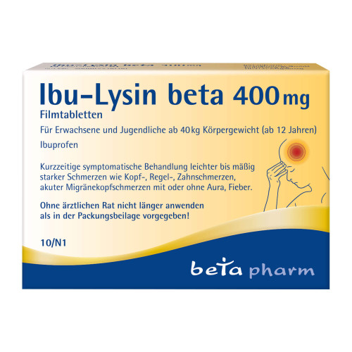 Ibu-Lysin beta 400 mg Filmtabletten