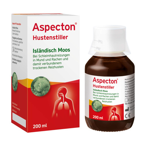 Aspecton Hustenstiller Isländisch Moos Saft