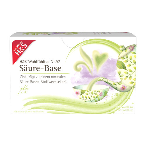 H&S Tee Säure-Base mit Zink Filterbeutel