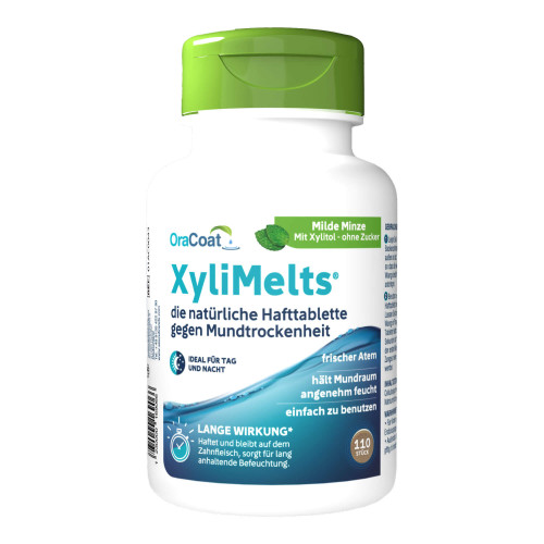 OraCoat XyliMelts Hafttabletten Milde Minze