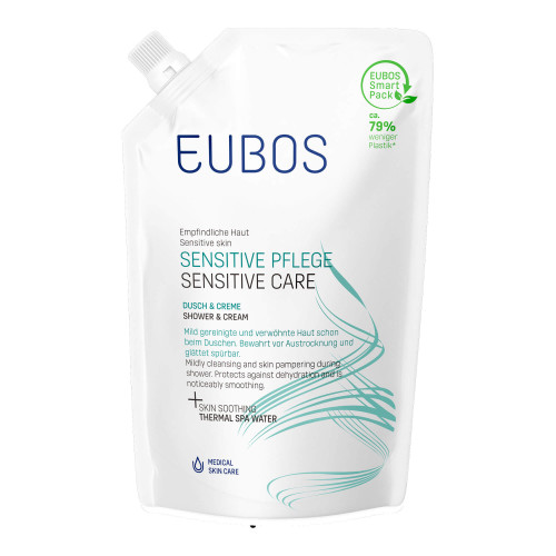 Eubos Sensitive Dusch & Creme Nachfüllbeutel