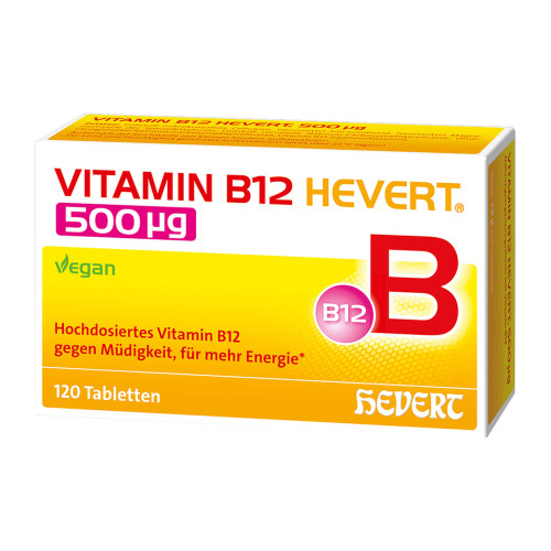 Vitamin B12 Hevert 500 µg Tabletten
