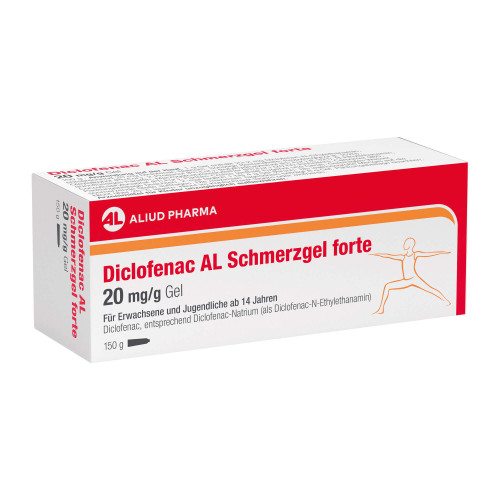 Diclofenac AL Schmerzgel forte 20 mg/g Gel