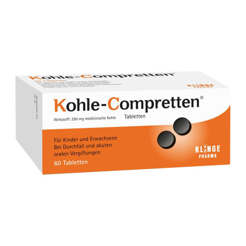 Kohle-Compretten Tabletten
