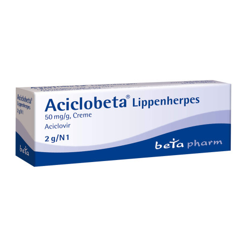 Aciclobeta Lippenherpes Creme