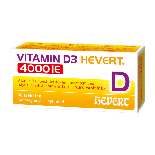 Vitamin D3 Hevert 4.000 I.E. Tabletten