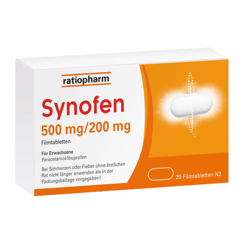 Synofen Filmtabletten mit Ibuprofen und Paracetamol